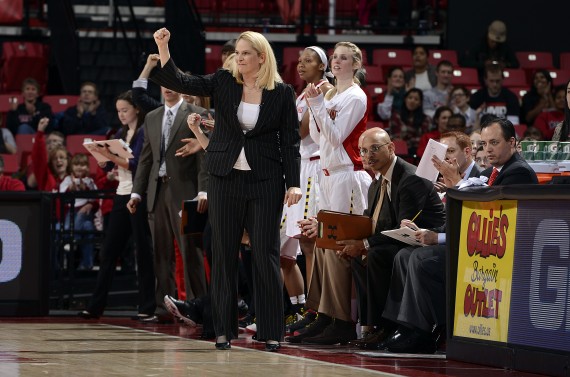 Maryland head coach Brenda Frese. Photo: Maryland Athletics.