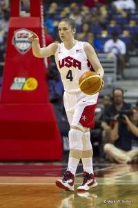 2012 USA Women's Basketball Team versus Brazilat Verizon Center in Washington, DC. July 16, 2012 (Photo by Mark W. Sutton)