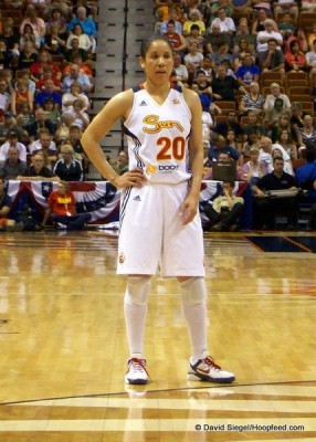 Sun guard Kara Lawson.