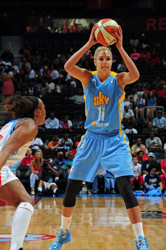 Elena Delle Donne. Photo: Scott Cunningham/NBAE via Getty Images.