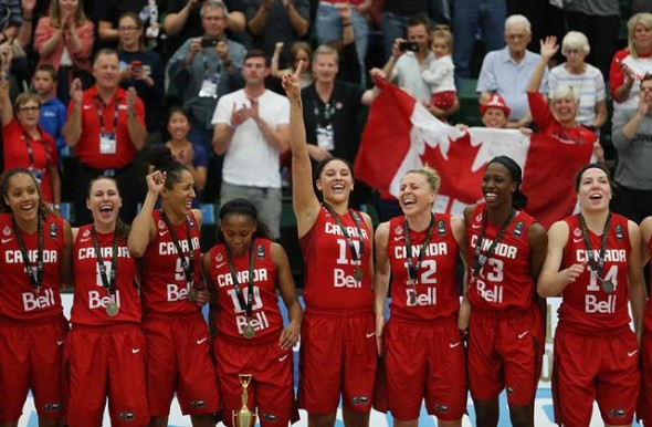 Team Canada. Photo: FIBA.
