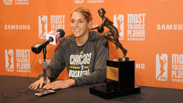 Elena Delle Donne. Photo: NBAE/Getty Images.