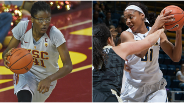 USC's Temi Fagbenle, Cal's Kristine Anigwe