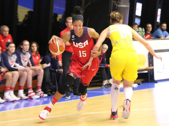 Behind a double-double of 20 points and 11 rebounds from Candace Parker, the 2015 USA Basketball Women’s National Team (4-0) concluded its four-game European tour with an 85-53 victory over reigning EuroLeague champion ZVVZ USK Prague on Saturday night in Prague, Czech Republic.