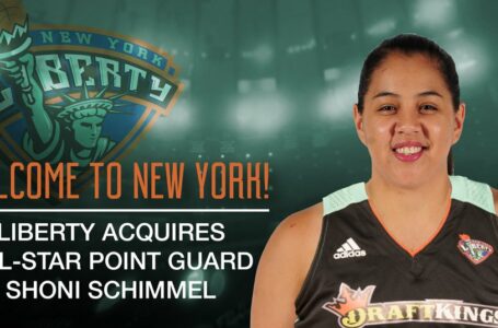 New York Liberty acquires guard Shoni Schimmel from Atlanta Dream in exchange for 2017 second round draft pick