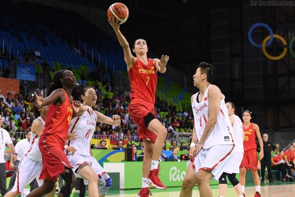 August 10, 2016 - Spain's Alba Torrens. Photo: FIBA.