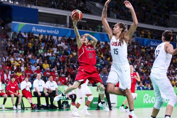 August 16, 2016. USA vs. Japan. Photo: FIBA.
