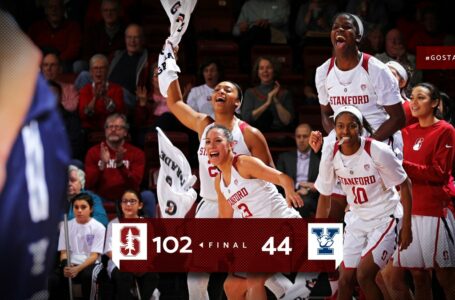 Stanford routs Yale 102-44, freshman Anna Wilson has double figures in debut