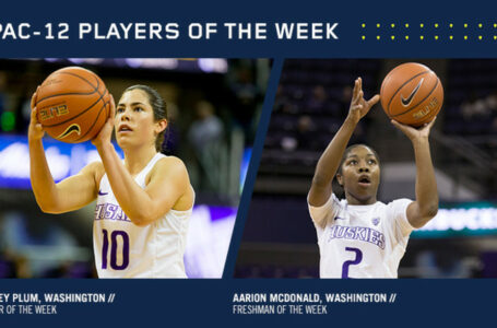 Washington sweeps Pac-12 Player of the Week Awards