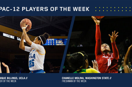 Pac-12 Players of the Week (1/2/16): Monique Billings (UCLA), Freshman: Chanelle Molina (Washington St.)