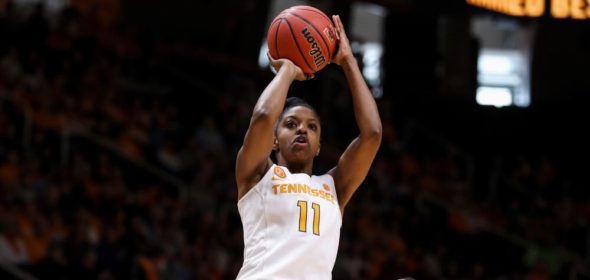 Diamond DeShields. Photo: Tennessee Athletics.