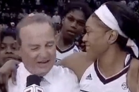 When it comes to Mississippi State’s Teaira McCowan you can count on two things: rebounding and videobombs