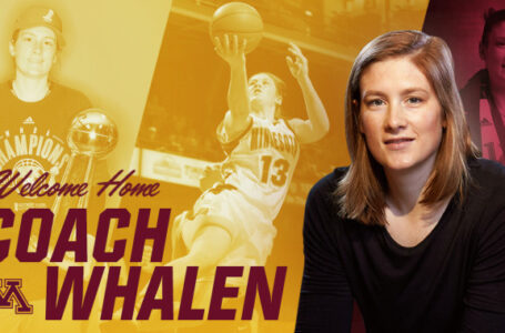 University of Minnesota hires Lindsay Whalen as head coach
