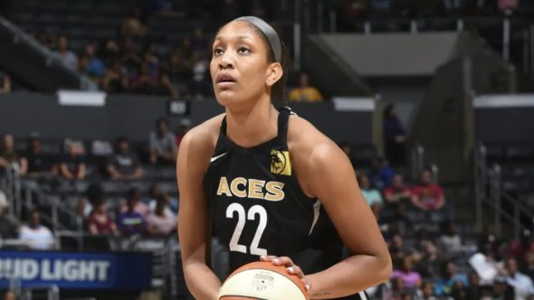 A'ja Wilson. Photo: NBAE/Getty Images.