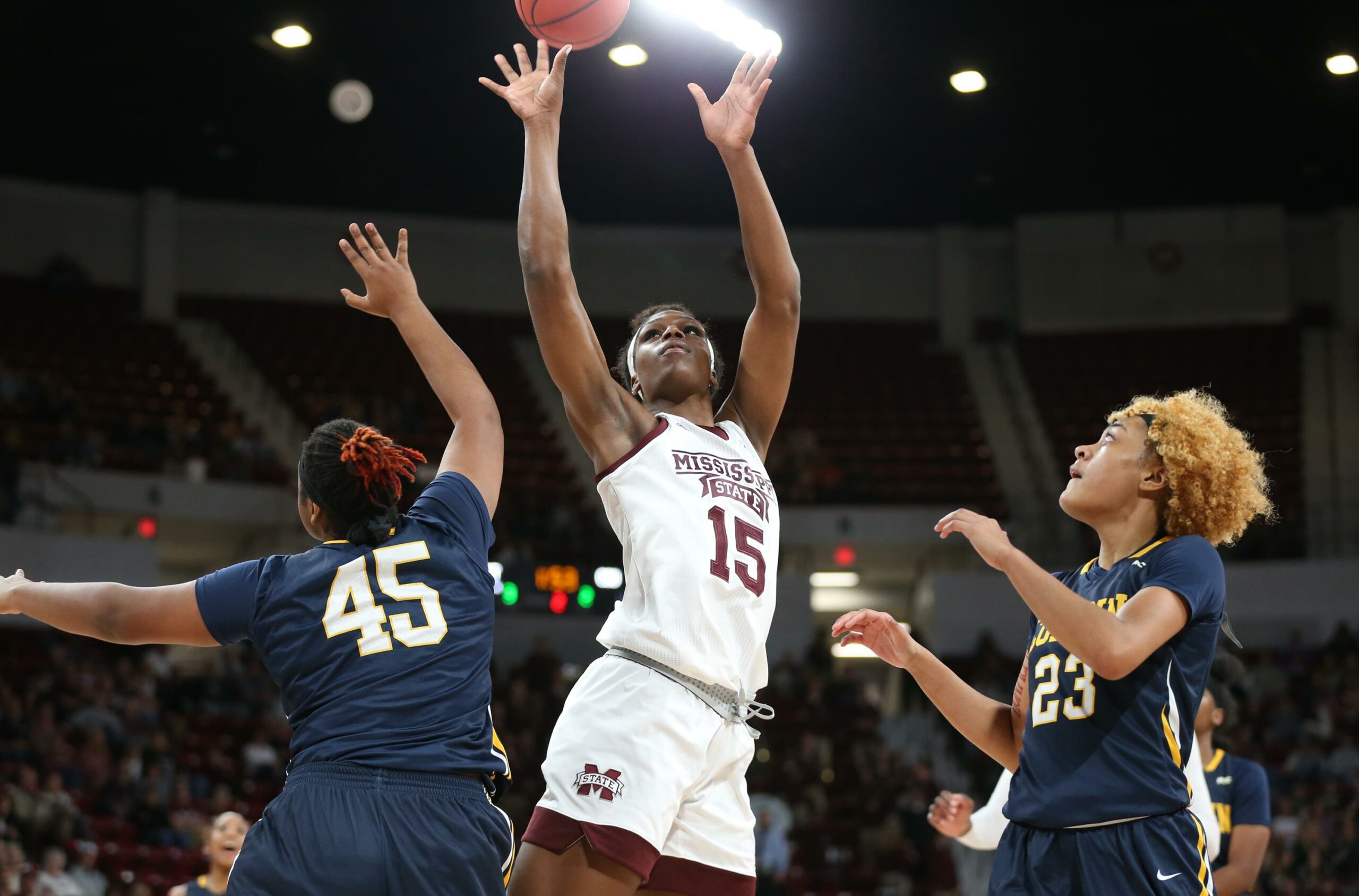 Mississippi State raises National Finalist banner before cruising to 110-38 win over Coppin State