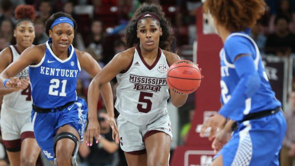 Jan. 6, 2019 (Starkville, MS) - Mississippi State beats Kentucky. Photo: MSU Athletics.