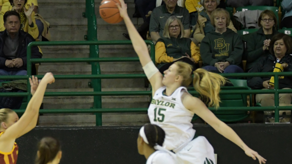 Baylor's Lauren Cox. Photo: Baylor Athletics.