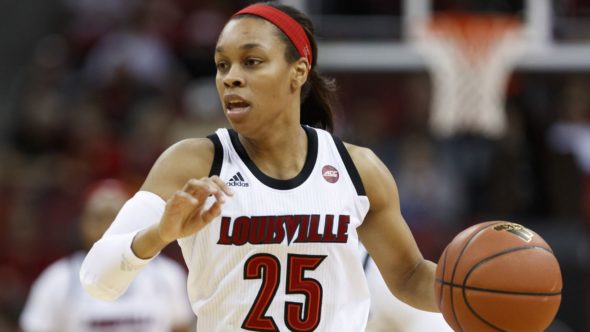 Asia Durr. Photo: Louisville Athletics.