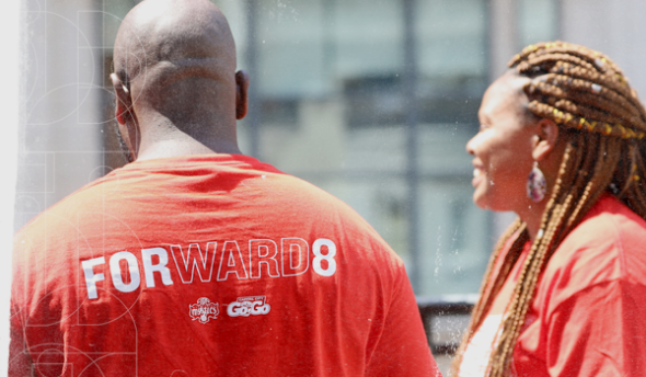 Washington Mystics support Forward8