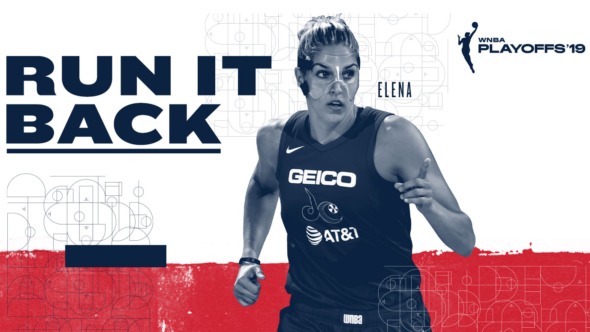 Washington's "Run it Back" promo. Image: Monumental Sports and Entertainment