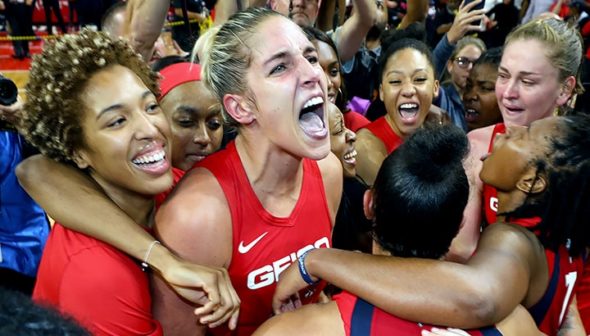 Washington Mystics, 2019 WNBA Champions. Photo: NBAE/Getty Images.