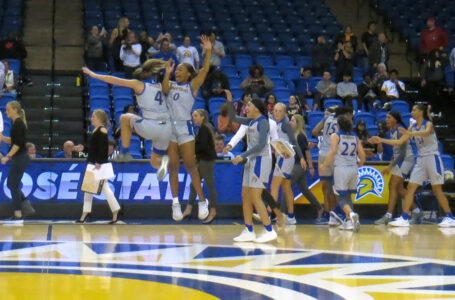 San Jose State makes early season statement as five players score in double digits in win over Buffalo, 95-88