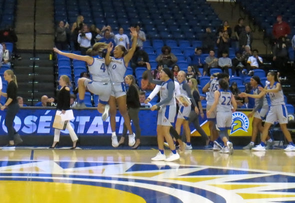 Nov. 21, 2019 (San Jose, Calif.) SJSU beats Buffalo 95-88