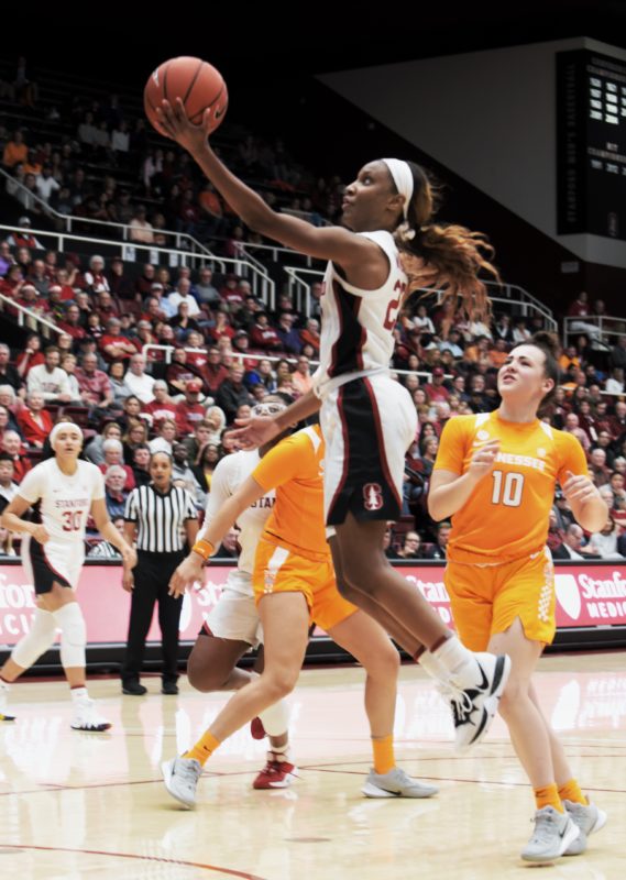 Dec. 18, 2019 (Stanford, Calif.) - Kiana Williams. Photo: Baranduin Briggs, all rights reserved.