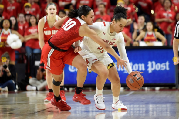 Maryland's Blair Watson. Photo Greg Fiume/Maryland Athletics.