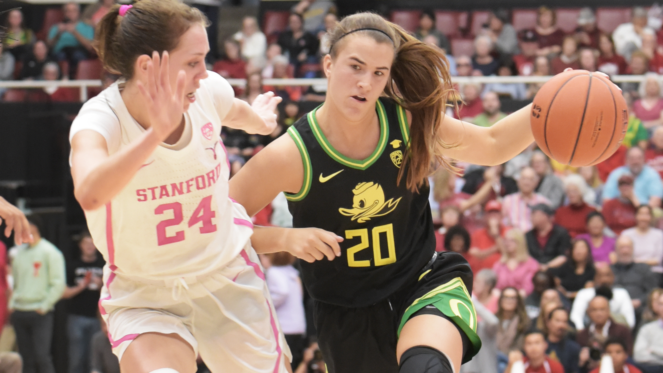 Oregon's Sabrina Ionescu had a record-setting week. Photo © Baranduin Briggs.