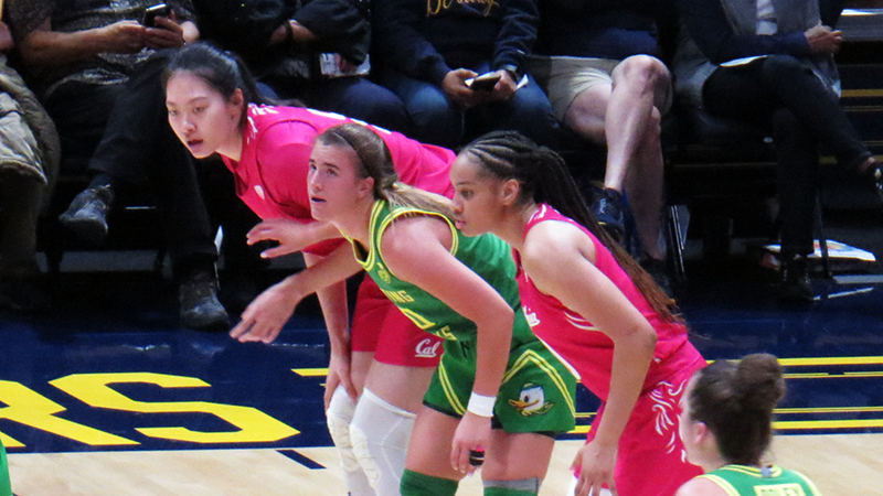 Oregon’s potent recipe in 93-61 win over Cal: Erin Boley’s 3-point daggers, Ionescu’s triple-double, Hebard’s double-double