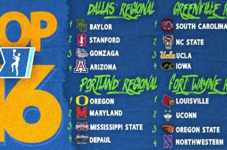 South Carolina, Baylor, Louisville, and Oregon are No. 1 seeds in the NCAA’s first 2020 top-16 reveal