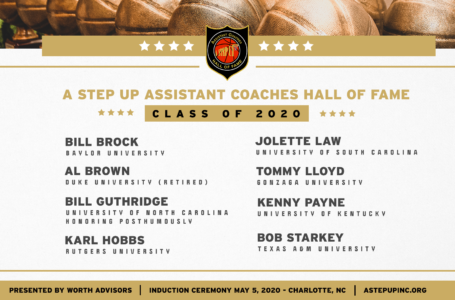 A STEP UP announces the Assistant Coaches Hall of Fame Class of 2020
