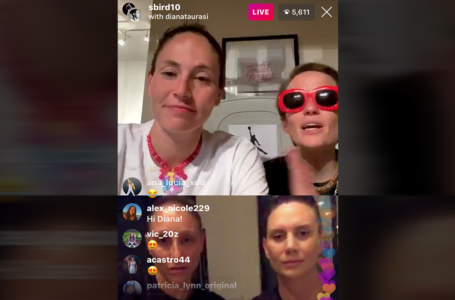 Epic! Bird, Rapinoe, Taurasi, and Taylor entertain in marathon IG Live; best player-driven live stream ever