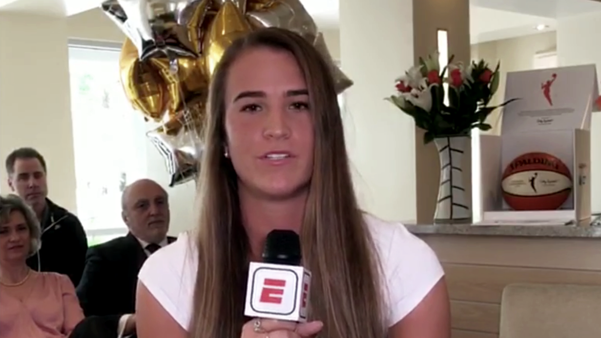 Sabrina Ionescu WNBA Draft