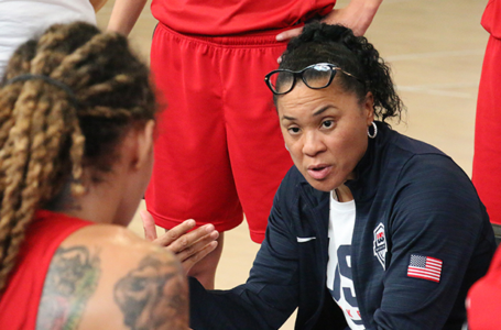 Dawn Staley gives an update on preparation for Tokyo 2021, “everything is still so fluid”