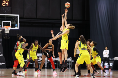 Seattle is one step closer to a fourth WNBA title after topping Las Vegas 104-91 in game two of the Finals