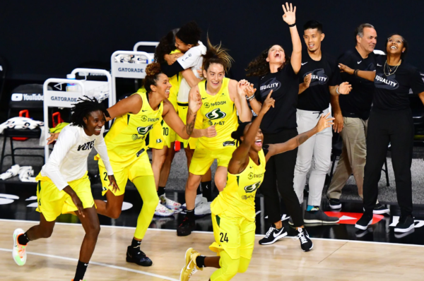 Oct. 6, 2020 - Seattle Storm. Photo: NBAE/Getty Images.
