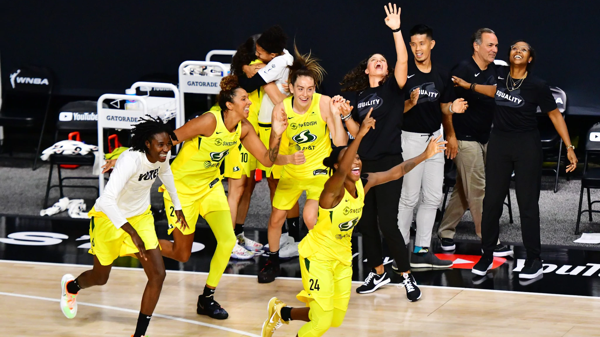 Oct. 6, 2020 - Seattle Storm. Photo: NBAE/Getty Images.