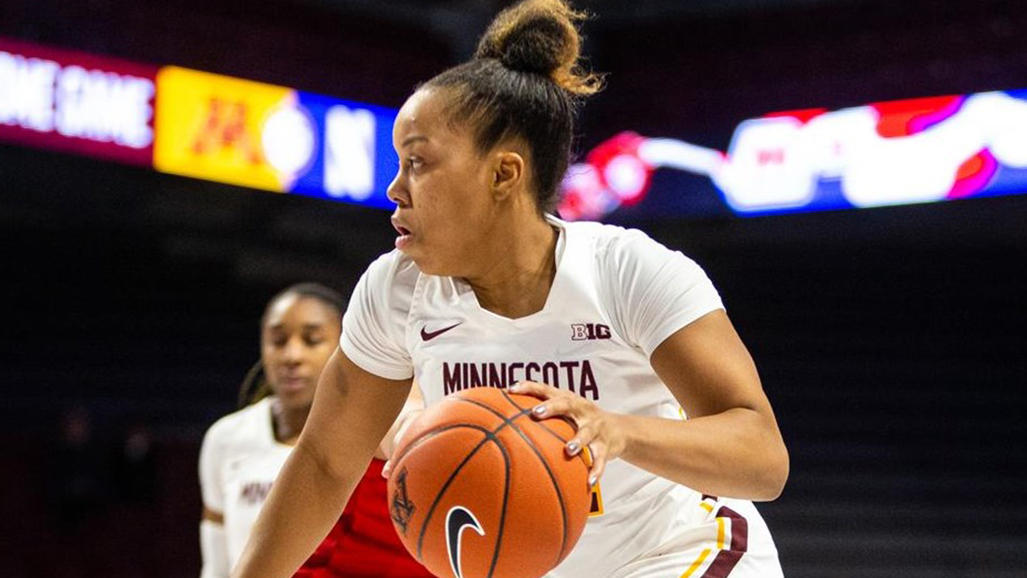 Gadiva Hubbard. Photo: Minnesota Athletics.