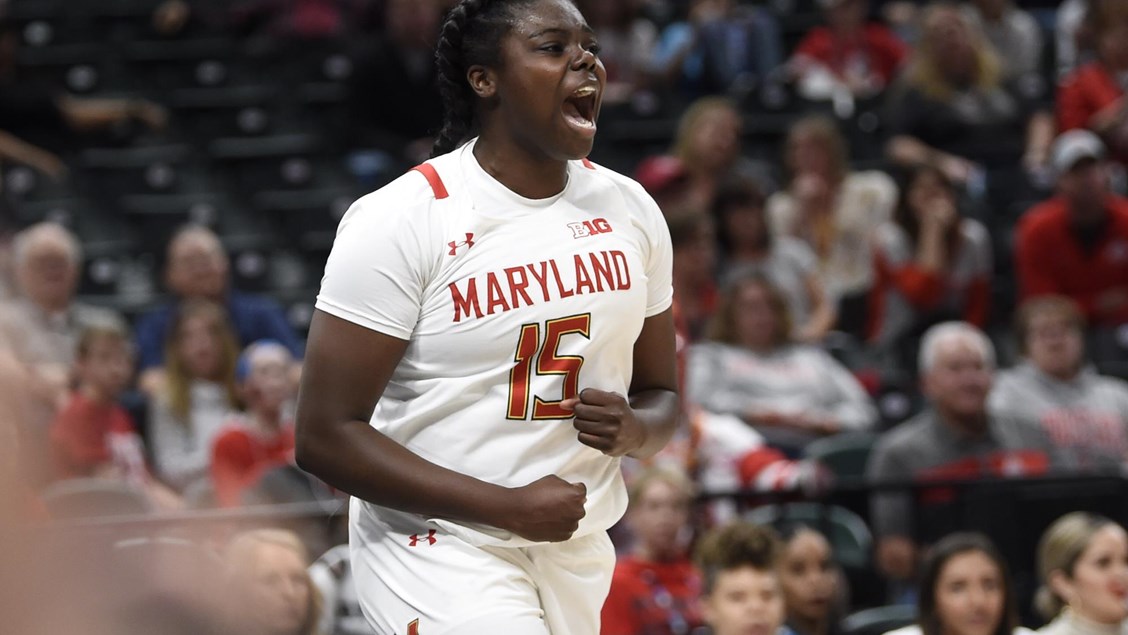 Maryland sophomore Ashley Owusu. Photo: Maryland Athletics.