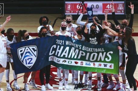 No. 4 Stanford tops No. 9 Arizona 62-48, wins first Pac-12 regular-season title in seven years