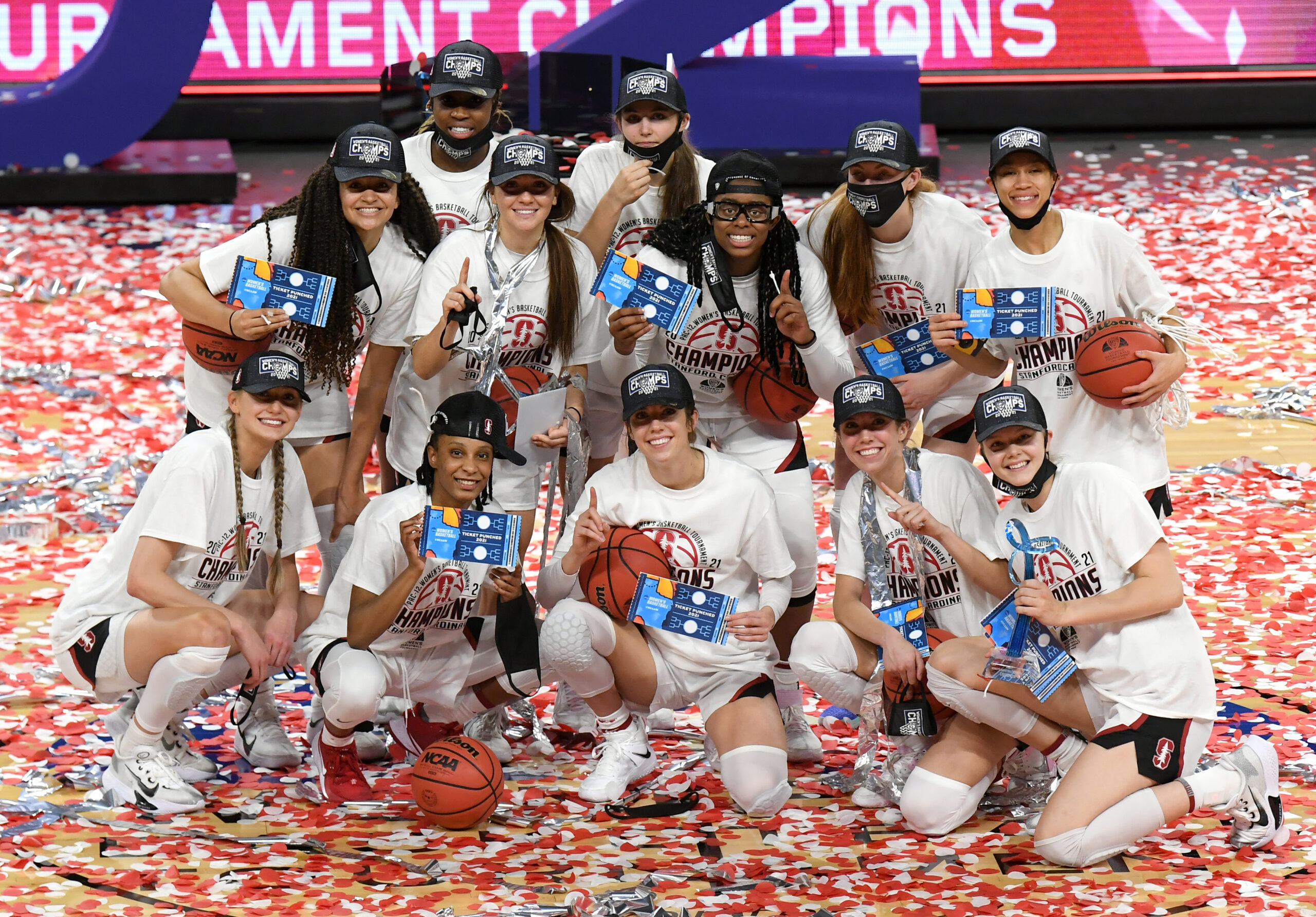 Stanford runs past UCLA 75-55 to win Pac-12 Tournament for the 14th time