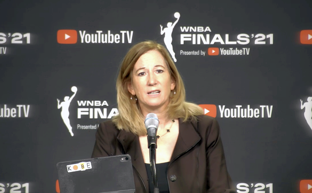 WNBA Commissioner Cathy Engelbert’s 2021 Finals Press Conference