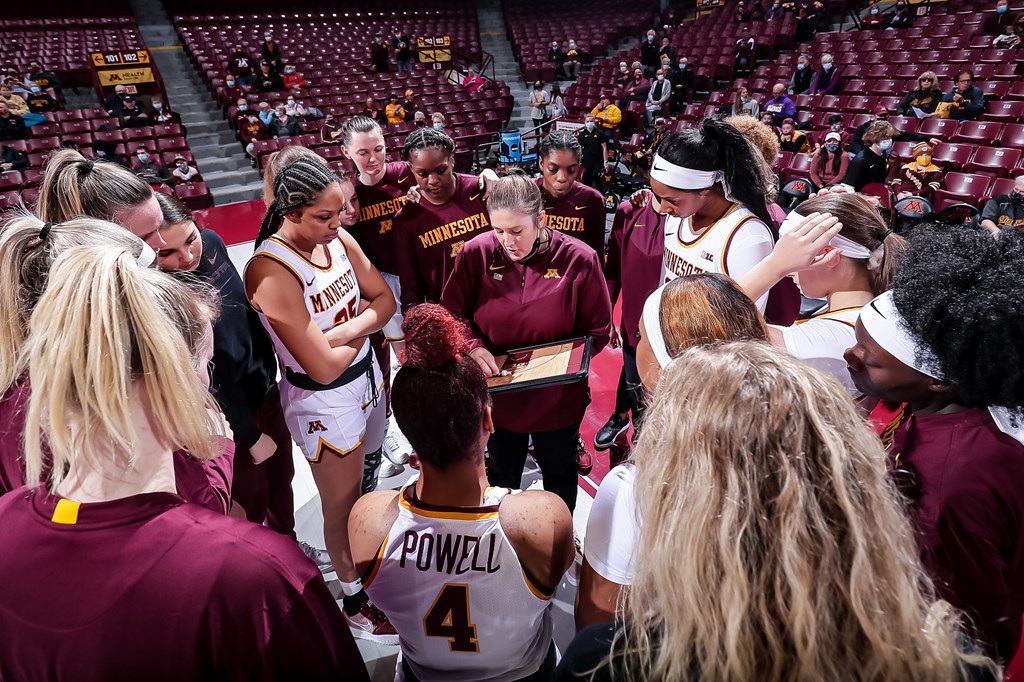 Lindsay Whalen. Photo by Kelly Hagenson / Courtesy of Gophers Athletics