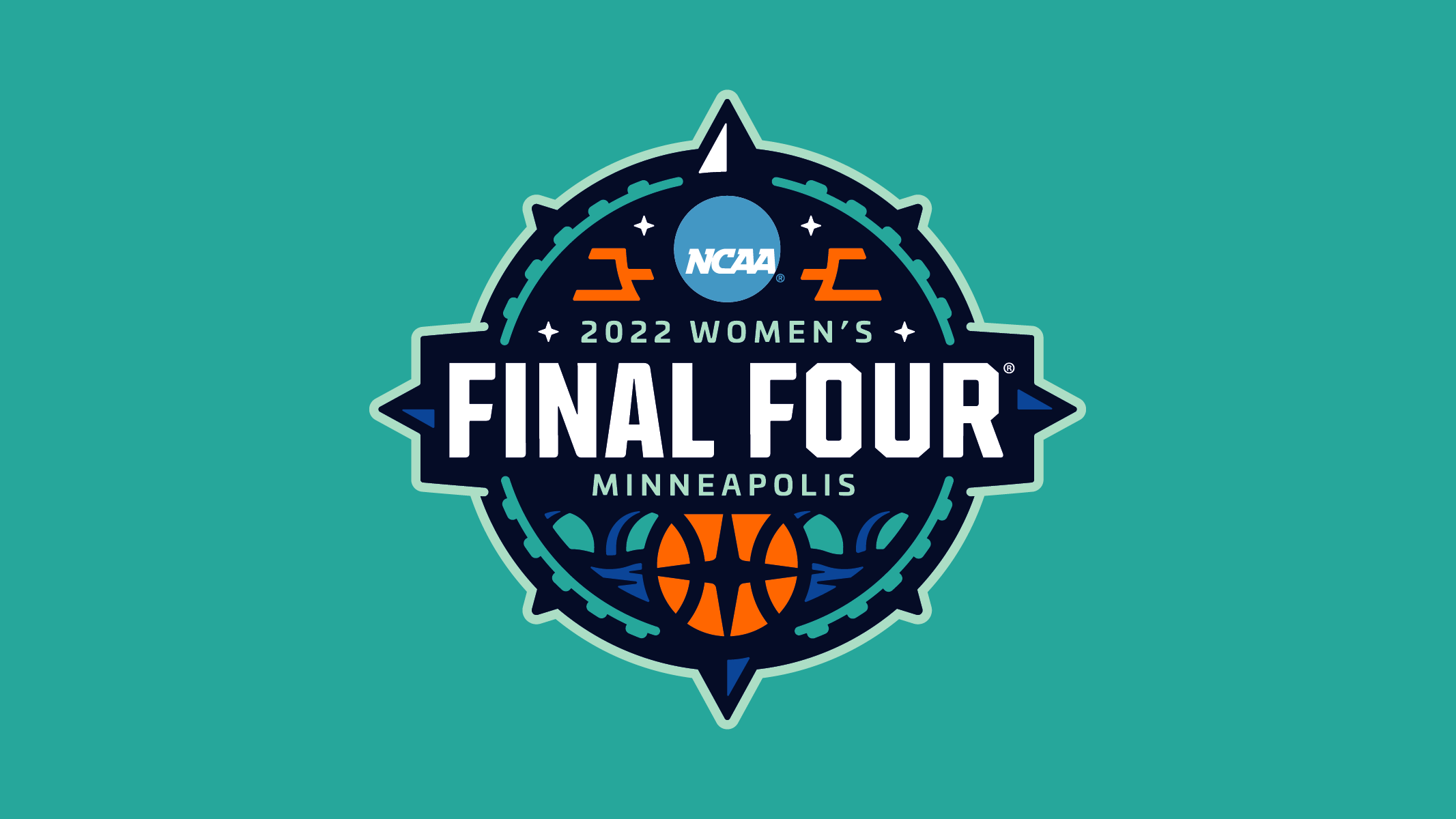 2022 Final Four Logo Teal