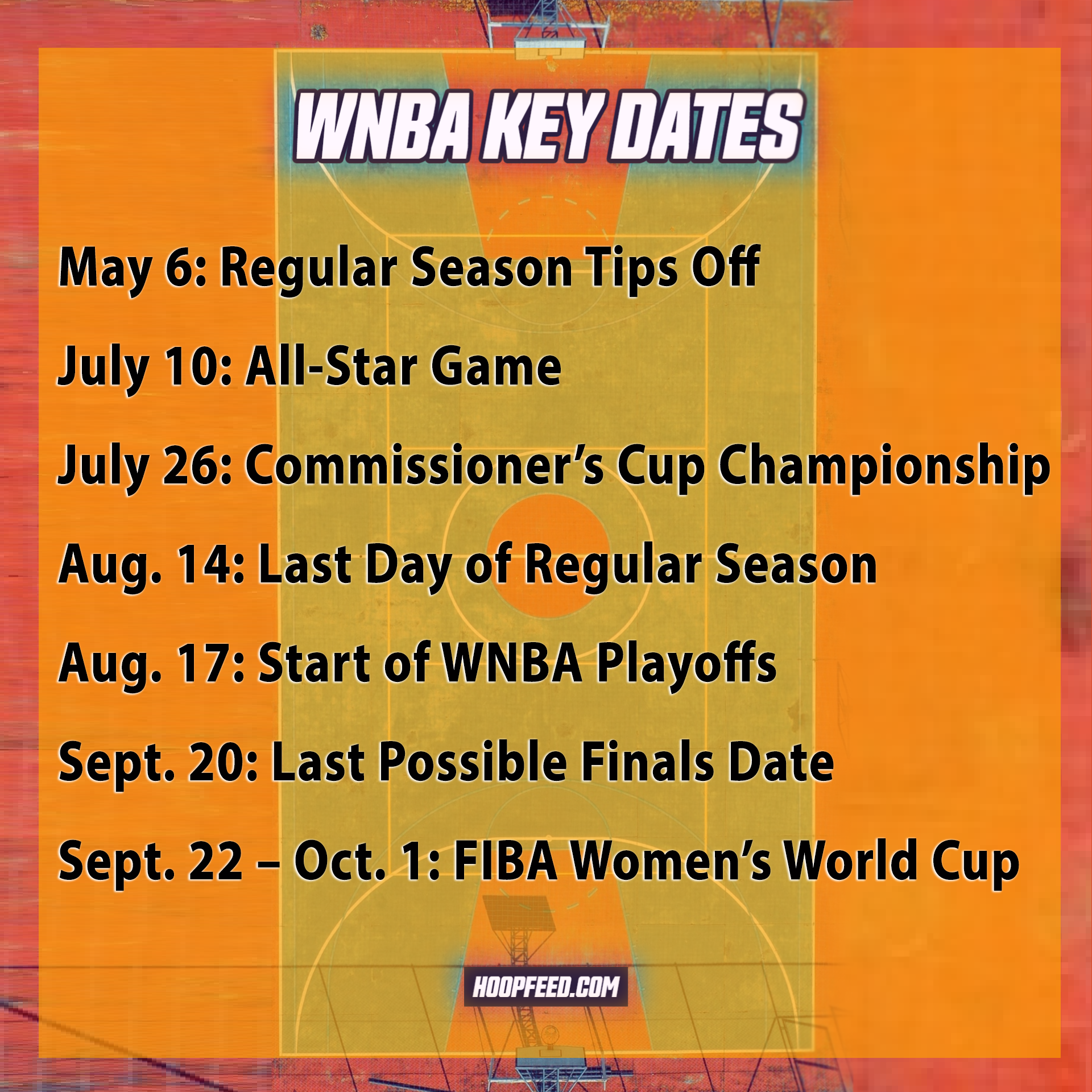 When do the WNBA Playoffs start in 2022? Key dates, schedul
