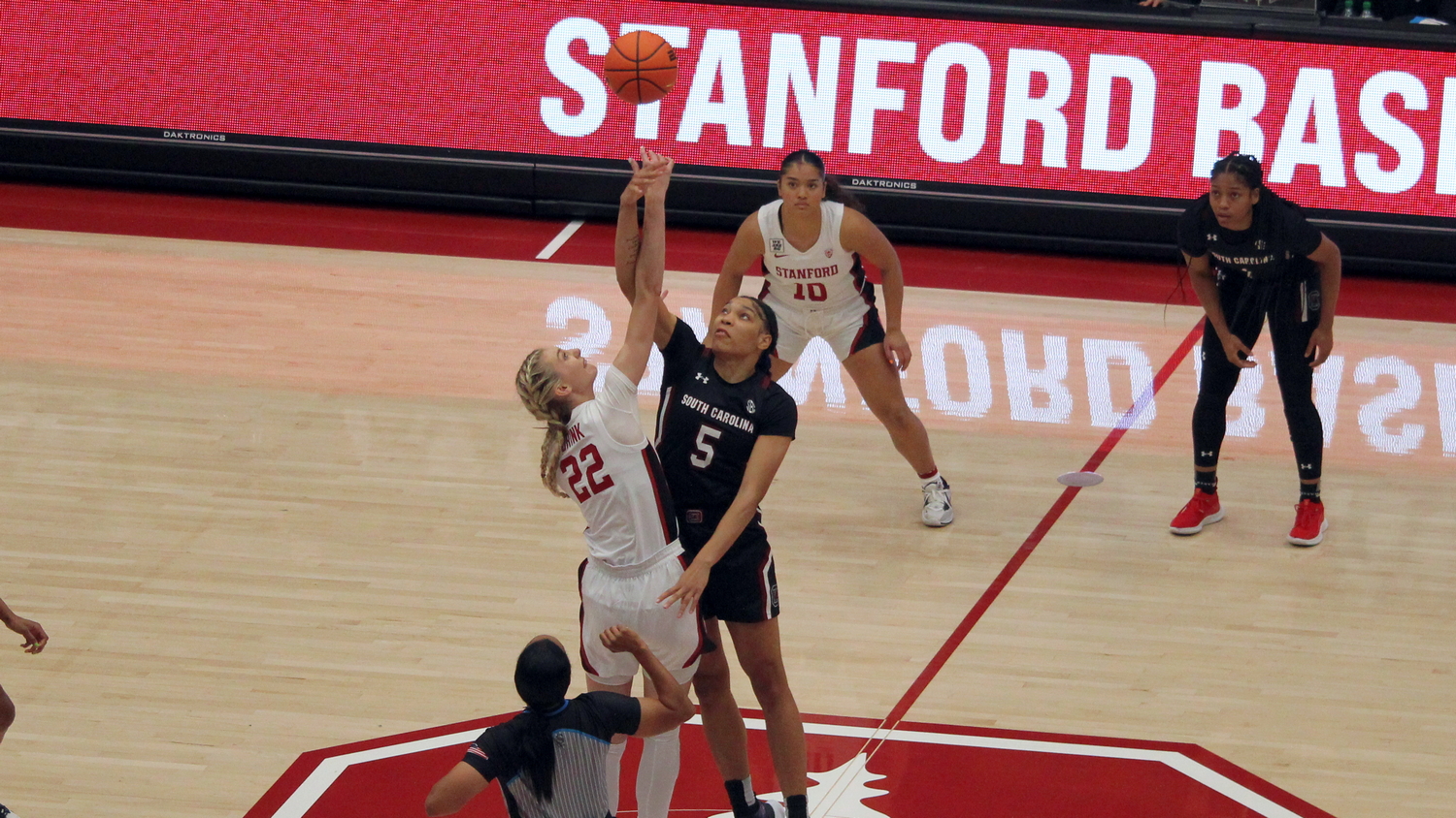 No. 1 South Carolina Makes Gritty Comeback On the Road to Top No. 2 Stanford in OT, 76-71