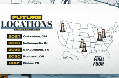 NCAA announces cities selected to host the Final Four from 2027 through 2031