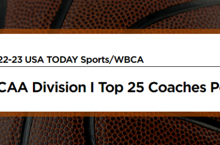 USA Today/WBCA DI Coaches Poll for 1/31/23
